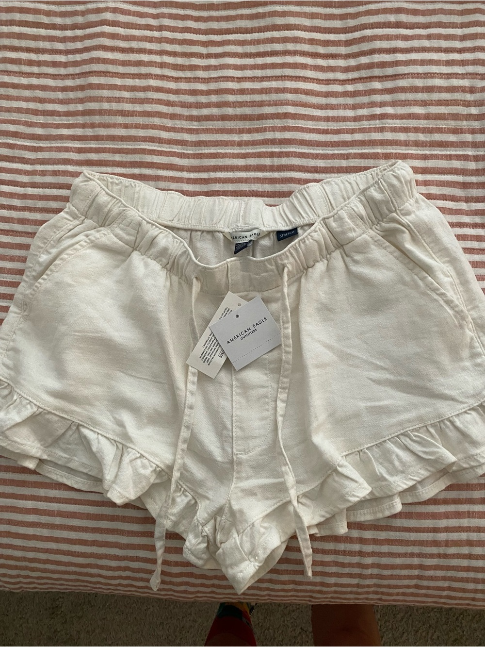 American Eagle Ruffle Shorts
